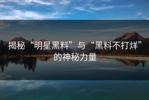 揭秘“明星黑料”与“黑料不打烊”的神秘力量
